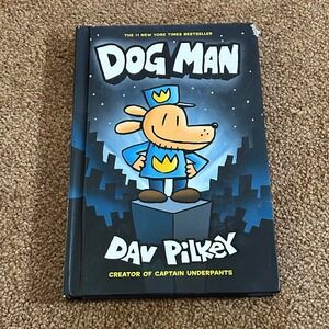 Dog Man Dav Pilkey #1 New York Times Bestseller Kids‎ Childrens Book